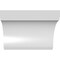 Ekena Millwork 5 1/2-in. W x 42-in. D x 42-in. H Legacy Architectural Grade PVC Knee Brace BRCP055X42X42LEC - alternate 3